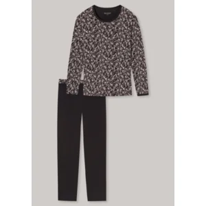 Schiesser – Simplicity – Pyjama – 175544 – Black Print
