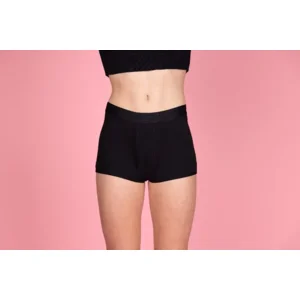 Moi & Marie Menstruatrie slip: Nikki, Zwart, Boxershort dag ( MOI.4 )