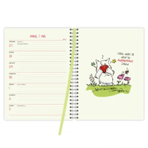 Bureau agenda - 2026 - Doe eens lief - 17,6x23,8cm