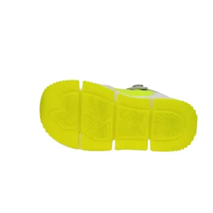 Zecchino d'Oro Sneaker A02-250 Wit/Fluogeel/Blauw 20