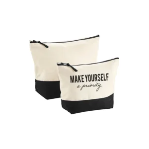 Make yourself a priority toilettas L Naturel-Black