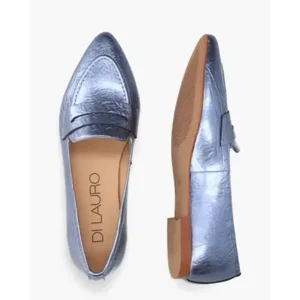 Di Lauro Tera Blauw Damesloafers