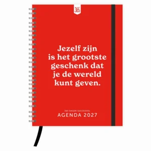 Agenda - 365 dagen succesvol - Spiraal - 17,5x21,5cm