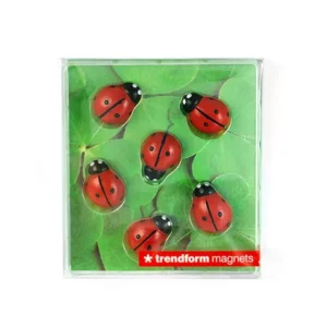 Trendform Magneten Lieveheersbeestjes Set van 6 Stuks