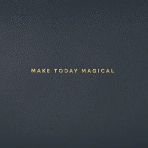 Pochette Slim - Make Today Magical - Navy