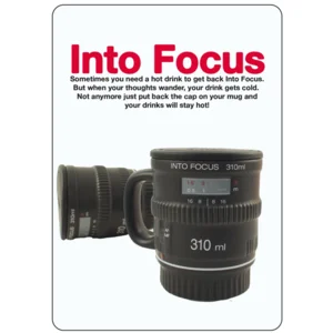 Bitten Mok Tas Into Focus Lensvormig