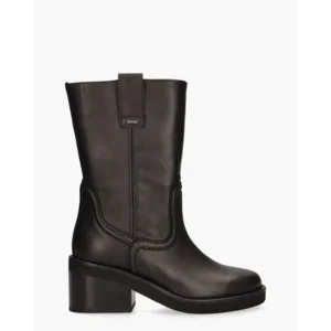 Nubikk Cassy Slouch Zwart Damesboots