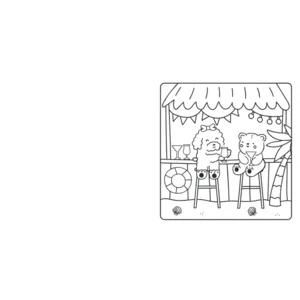 Boek - Kleurboek - Sunny vibes - Comfy & cosy