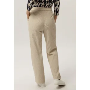 Frank Walder broek: Beige, ribfluweel, Anna ( WAL.70 )