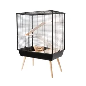 Zolux Knaagdierkooi Neo Cosy Large Zwart 78X48X80 cm