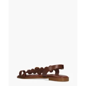 Caryatis Helen Bruin/Multi Damessandalen