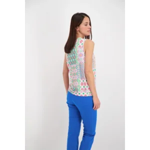 Signe Nature Top: Geprint, tricot ( Signe.1135 )