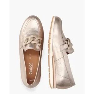 Gabor 42.415.62 Goud Damesloafers
