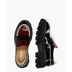 Gioia Aily Zwart/Multi Damesloafers
