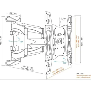 Vogel's Base 45L Tv beugel