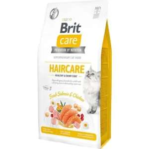 Brit Care Cat Grainfree Adult Haircare Fresh Salmon & Chicken 7 kg - Kat