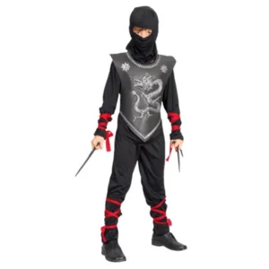 Ninja - Kostuum - mt.122/140