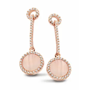 Silver Rose Ketting met hanger P6180P