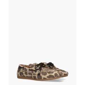 Via Vai June Loua Luipaardprint Damesloafers