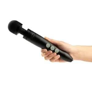 Doxy Die Cast 3R Oplaadbare Wand Massager Mat Zwart