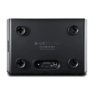 Bluesound sub+ draadloze subwoofer Zwart