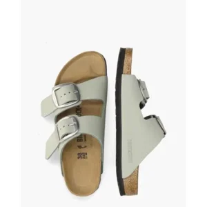 Birkenstock Arizona Big Buckle Groen Damesslippers