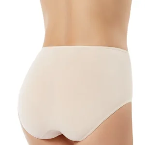 Janira dames slip: Belle cotton, Carey ( taille model ), zwart / dune / wit ( JAN.220 / JAN.221 / JAN.222