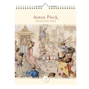 Kalender - 2024 - Anton Pieck - De bokkenwagen - 24,5x31,5cm