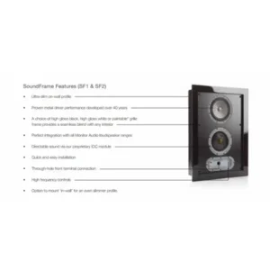 Monitor Audio Soundframe SF1 luidsprekers (paar) demomodel