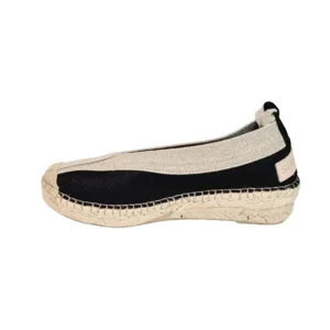 Shabbies Espadrilles PALMA Kimono Black