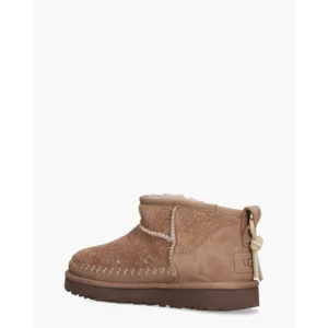 Ugg Classic Ultra Mini Biarritz Rocky Oak Damesboots