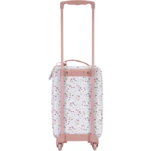 Koffer - Trolley - Flowers & butterflies - Roze