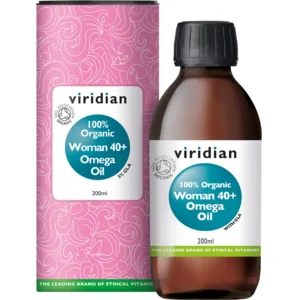 Viridian Organic Woman 40 + Omega oil 200 ml