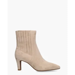 Di Lauro Calandra Beige Dames Enkellaarsjes