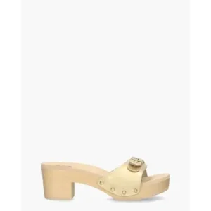 Scholl Pescura Ibiza Goud Damesslippers