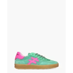 Another Trend A032 Goud/Rood Damessneakers
