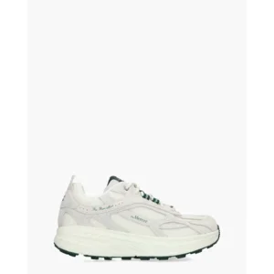 Mercer The Re-Run Max Suede Wit/Grijs Damessneakers