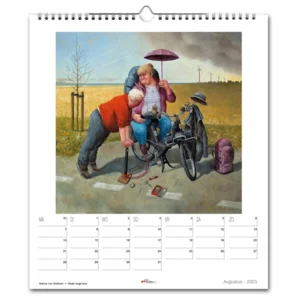 Maand kalender - 2023 - Marius van Dokkum - 30x34,5cm