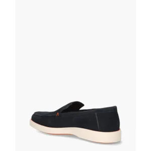 Santoni 17824 Donkerblauw Herenloafers