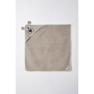 Woody Badcape Beige ijsbeer