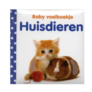 Boek - Baby voelboekje - Huisdieren