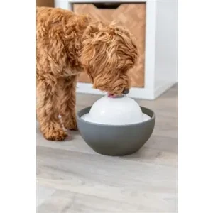 Trixie Vital Dome Drinkfontein Keramiek Grijs/Wit 1,5 Ltr