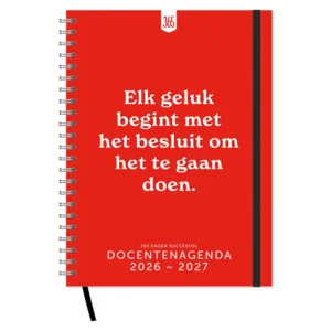 Agenda - 2027 - Docentenagenda - 365 dagen - A5 - 14,8x21cm