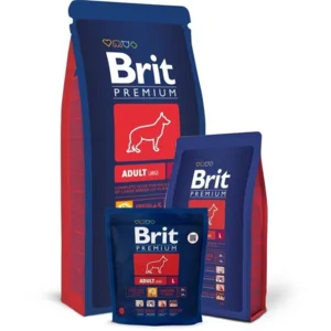 Brit premium adult medium 15kg hondenvoer met 41% kip