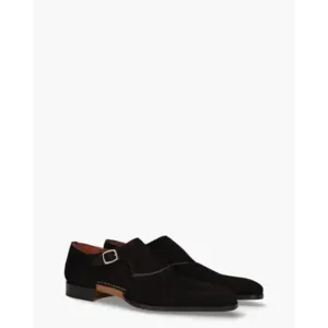 Magnanni 23872 Zwart Heren Gespschoenen