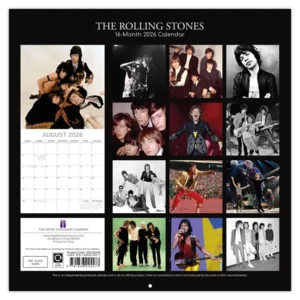 Kalender - 2026 - Rolling Stones - 30x30cm