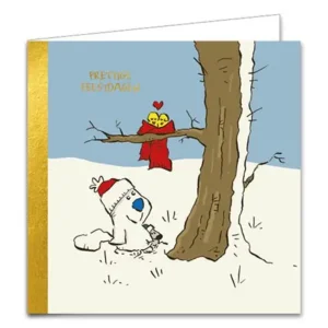 Kaarten - Kerst - Doe eens lief - Vogels & kaars - 10st.