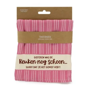 Theedoek - Speciaal voor jou - Keuken nog schoon