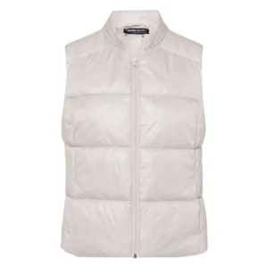 Frank Walder  Dames Bodywarmer: Zand kleur, Gewatteerd ( WAL.78 )