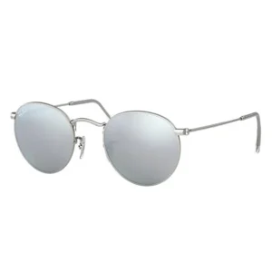 Ray-Ban Zonnebril RB3447 Zilver/Blauw